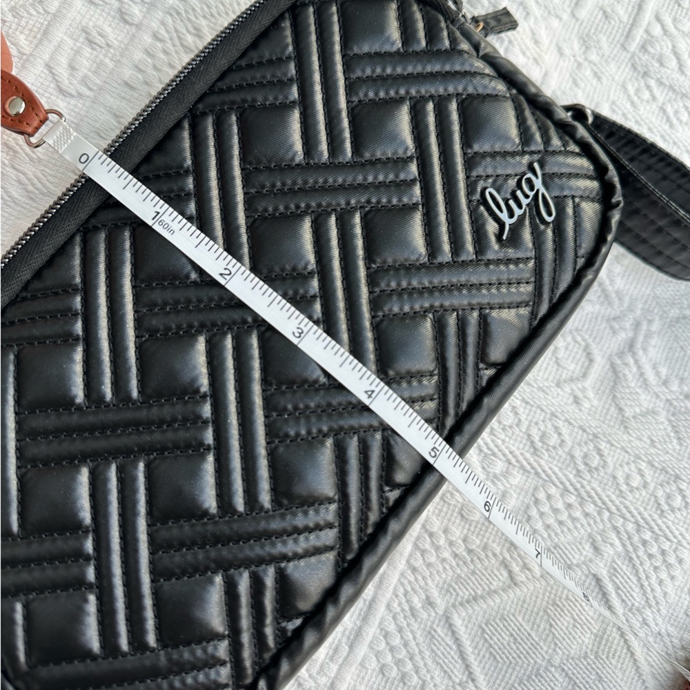 Lug Coupe XL, convertible crossbody, metallic black - Picture 9 of 11